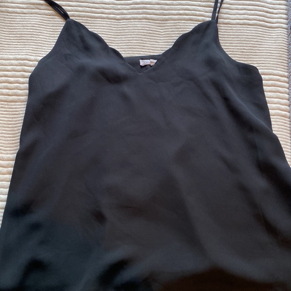 Two Black Spaghetti Strap Tanks Size L - Picture 3 of 9